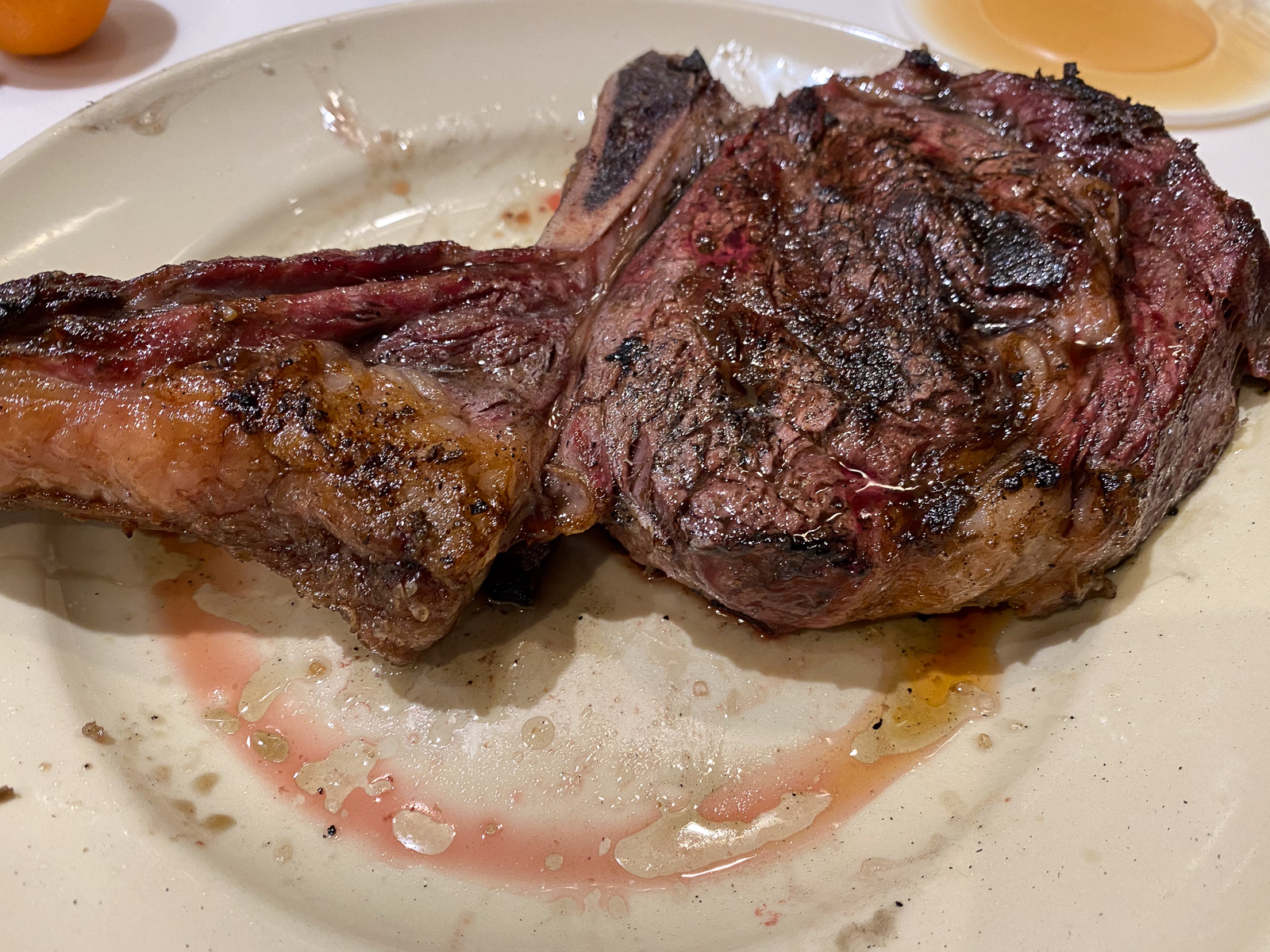 Truffle dinner #2: Dry aged steak, risotto