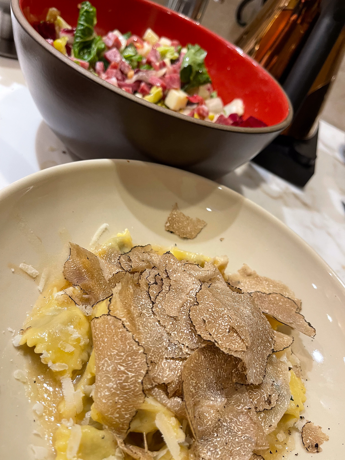 Truffle, pasta