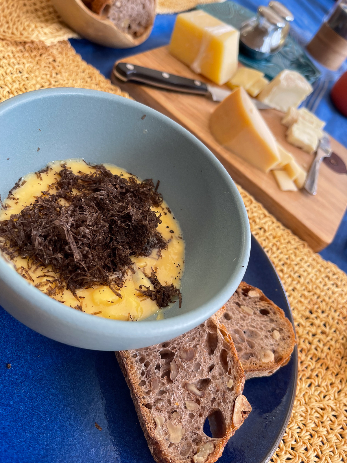 Eggs, Truffle, Cheese