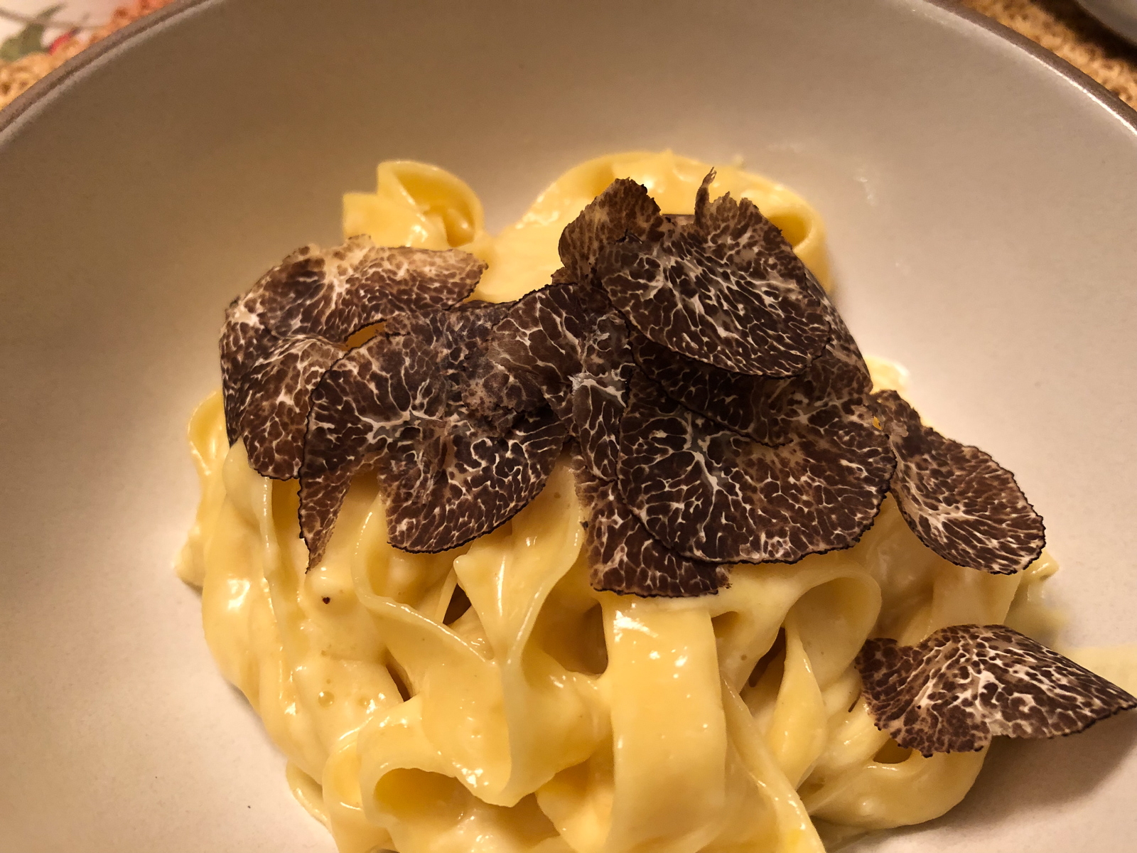 Pasta, Eggs, Truffle