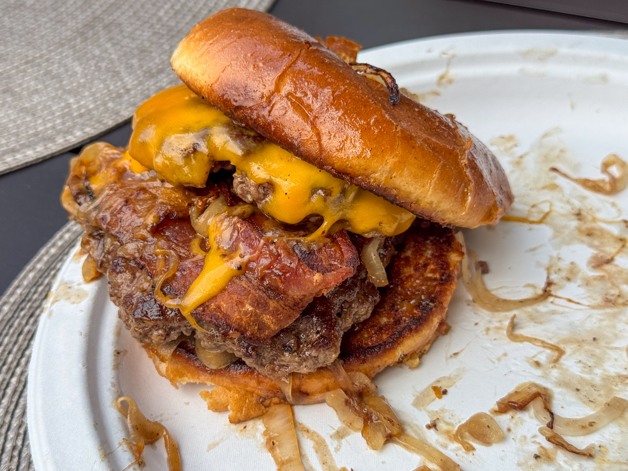 Smash Burgers at Kristine’s